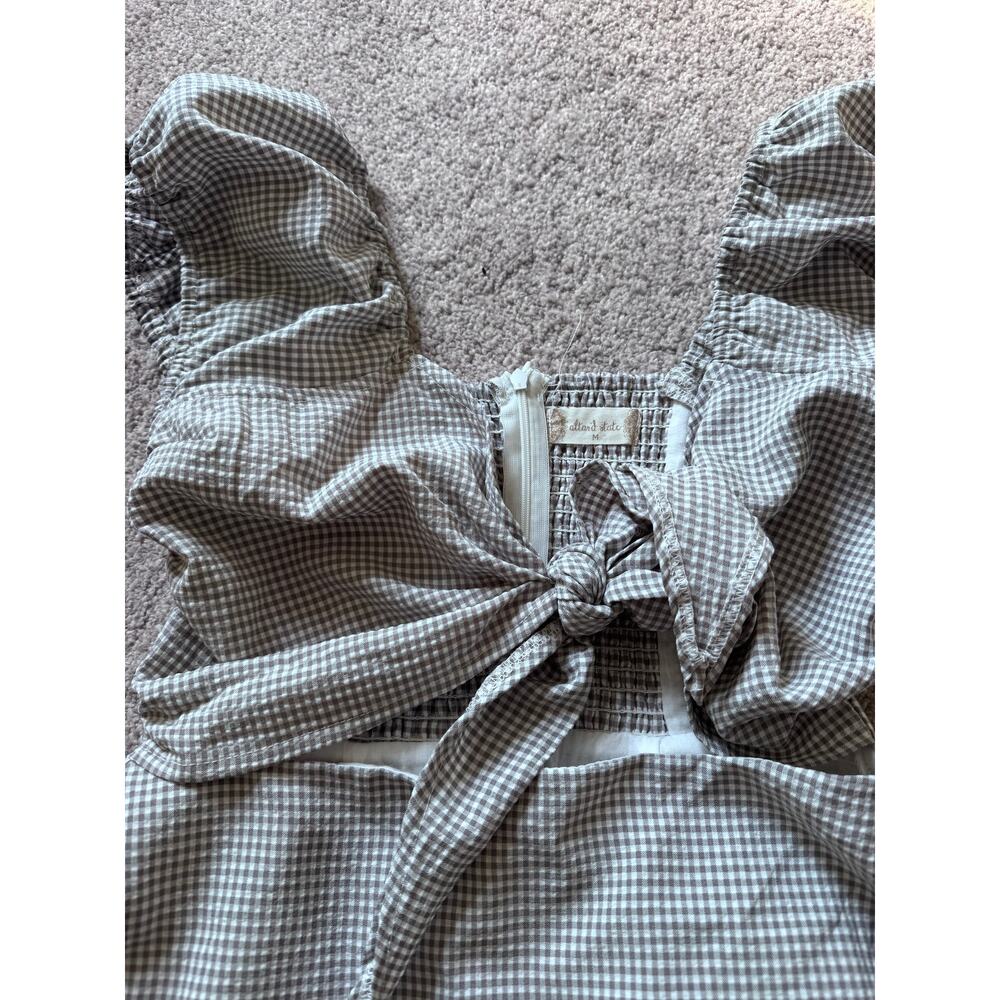 alter'd state gingham dress - Picture 3 of 4